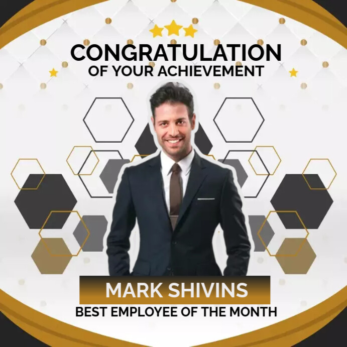 Copy of Best Employee Template | PosterMyWall