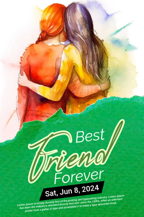 Copy of Best Friends Day | PosterMyWall