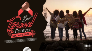 Sort Best Friends Day Miniatura di YouTube Template