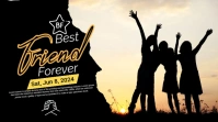 Best Friends Day Iphosti le-Twitter template