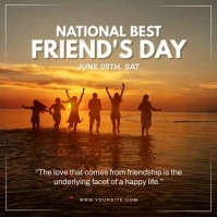 Best Friends Day Instagram-bericht template