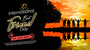 Best Friends Day Twitch-overlejring template