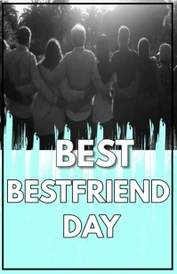 Best Friends Day Tabloid template