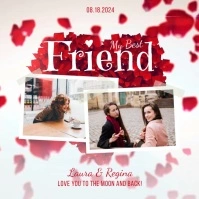 Best Friends video template for Instagram