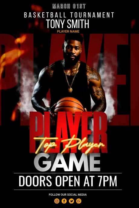 Best Game Top Player Template | PosterMyWall