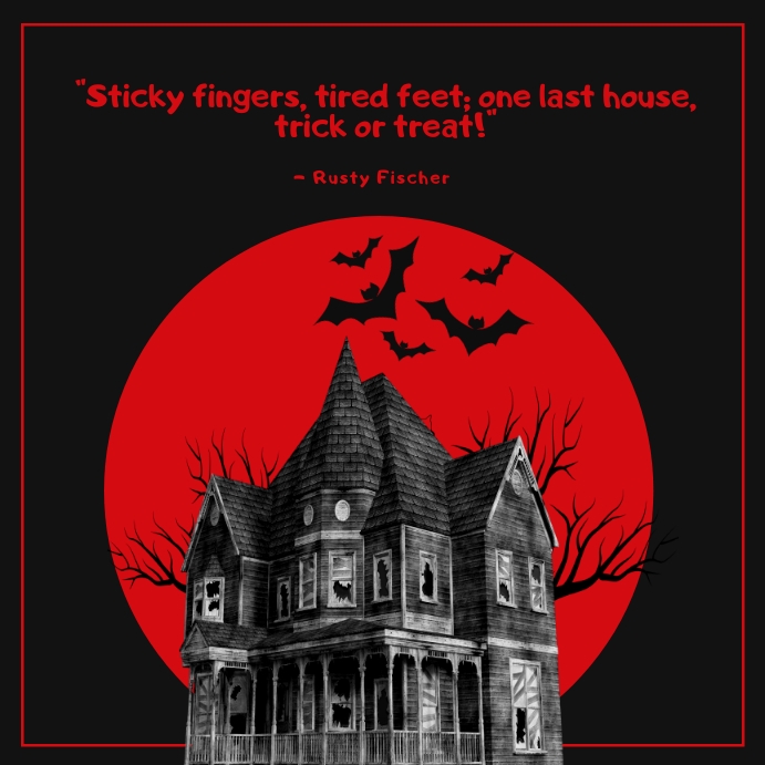 Best Halloween Quotes Art Template PosterMyWall