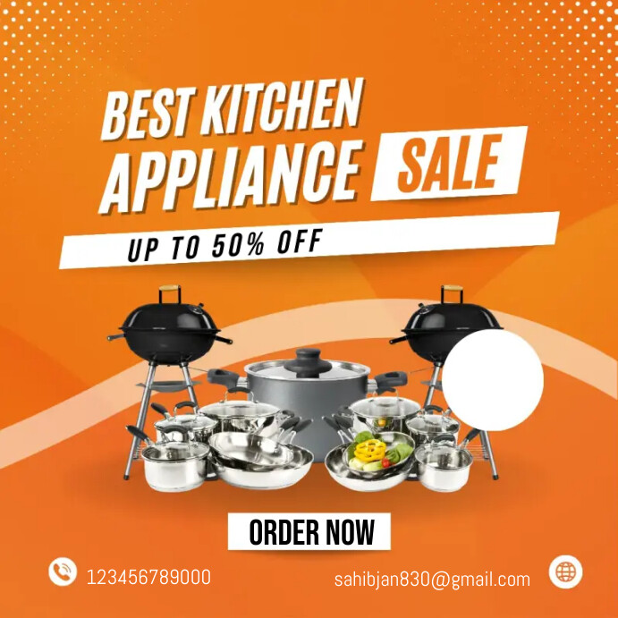 All Kitchen Promotion Copy of best kitchen appliances | PosterMyWall