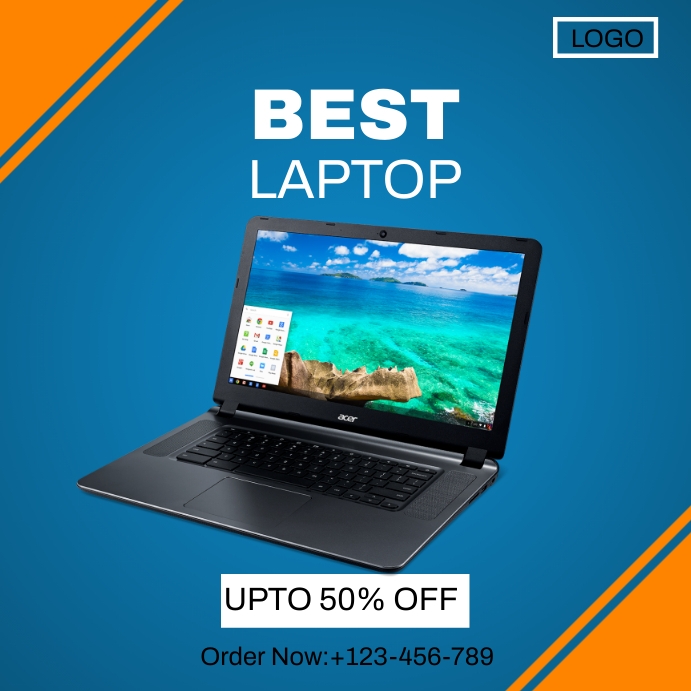 Examples Laptop Posts Best laptop Template | PosterMyWall
