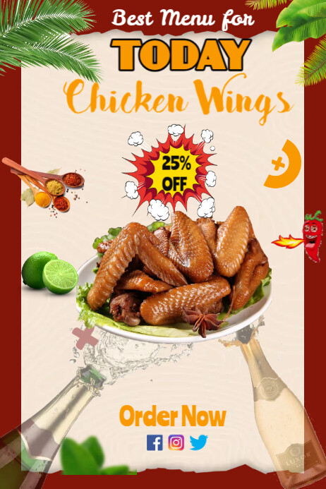 Best Menu Ads Template | PosterMyWall