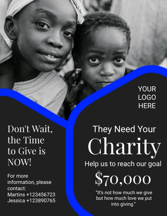 Fundraising Posts Best Nonprofit Social Media Posts Template | PosterMyWall