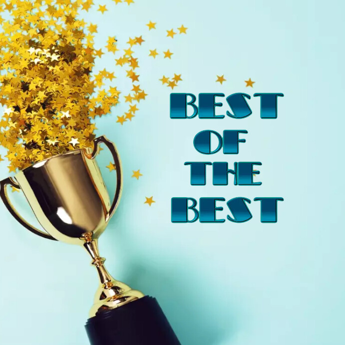 Best of the best Award design template | PosterMyWall