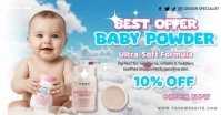 Best Offer Baby Powder Isithombe Esabiwe ku-Facebook template