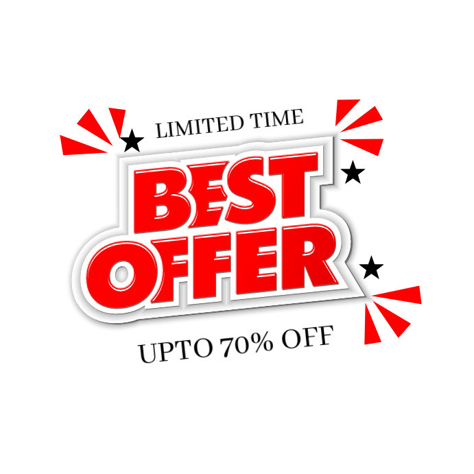 Best offer Template | PosterMyWall