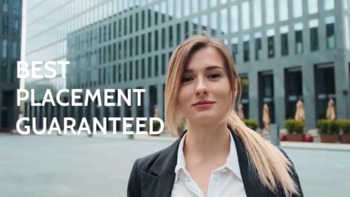 Best Placement guaranteed video template | PosterMyWall