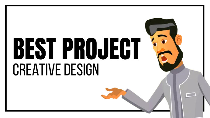 Display Project Creative Best project creative design Template | PosterMyWall
