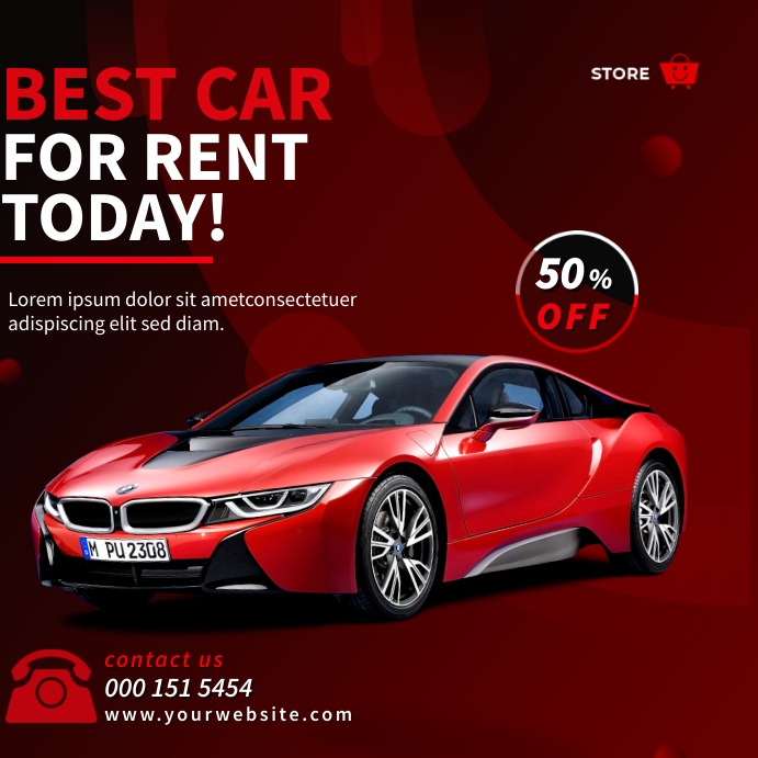 Copy of Best Rental Car PosterMyWall