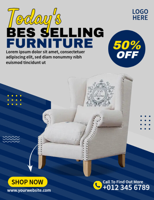 Best Selling Furniture Template PosterMyWall