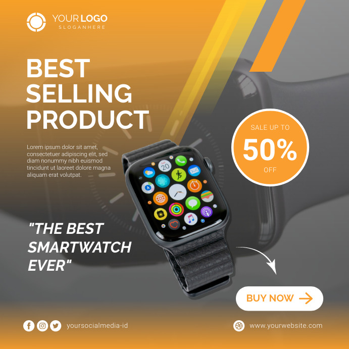 Prodect Sell Post Best Selling Product Poster Flyer Template | PosterMyWall
