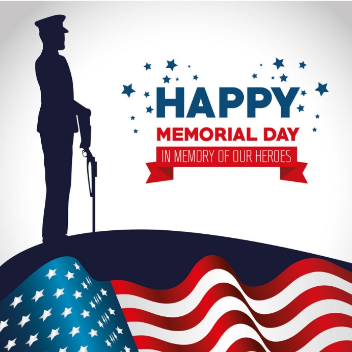 Copy of Best Template Happy Memorial Day Flyer Poster | PosterMyWall
