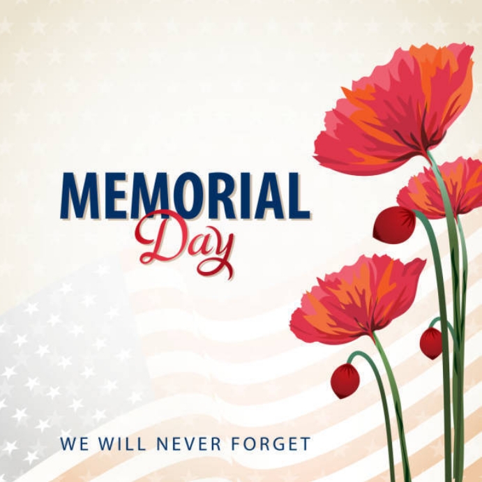 Copy of Best Template Happy Memorial Day Flyer Poster | PosterMyWall