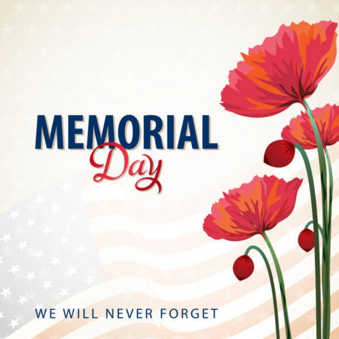 Copy of best Template Happy Memorial Day Flyer Poster | PosterMyWall
