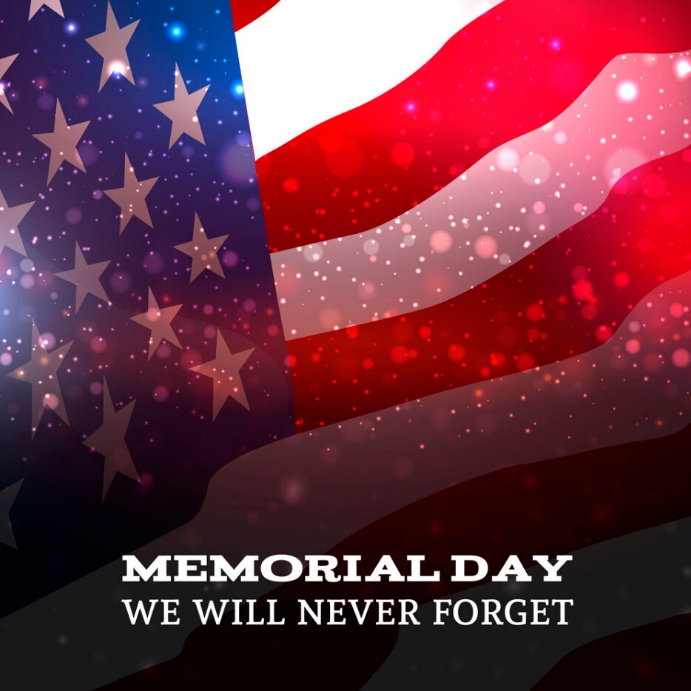 Copy of Best Template Happy Memorial Day Flyer Poster | PosterMyWall