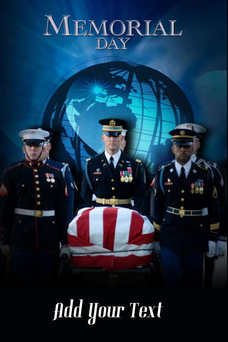 Copy of Best Template Memorial Day Poster & Flyer | PosterMyWall