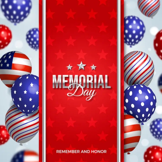 Copy of Best Template Memorial Day Poster & Flyer | PosterMyWall