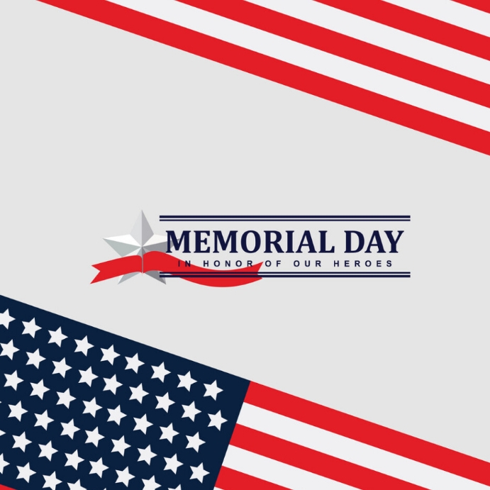Best Template Memorial Day Poster & Flyer | PosterMyWall