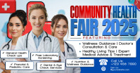 Better Health, Brighter Tomorrow Together ภาพที่แชร์บน Facebook template