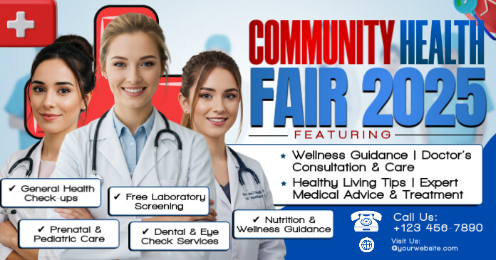 Plantilla de Better Health, Brighter Tomorrow Together | PosterMyWall