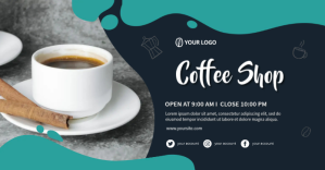 Beverage Ads Image partagée Facebook template