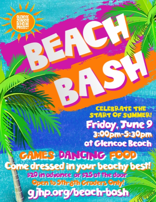 Beach Bash 2022 PosterMyWall