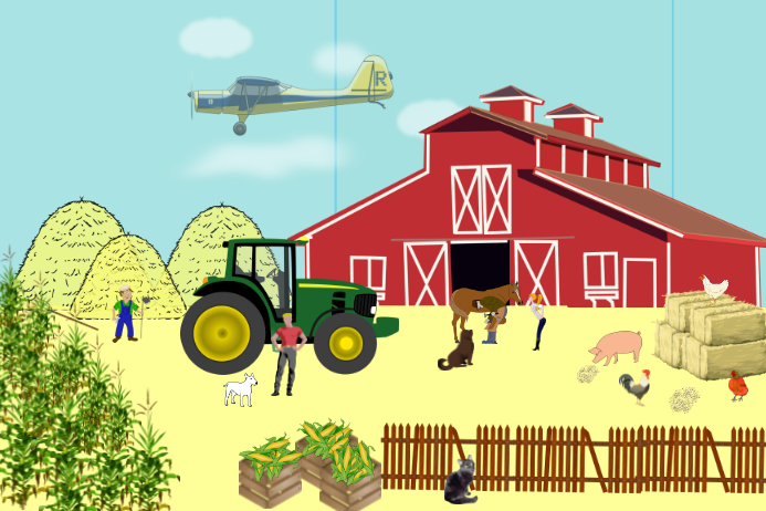 Farm Plakkaat template