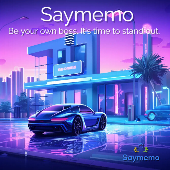 Cyber Punk Mixtape Album Cover Template (1) Square (1:1)