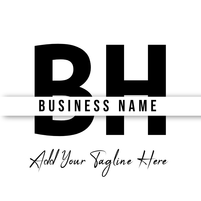 BH logo template โลโก้