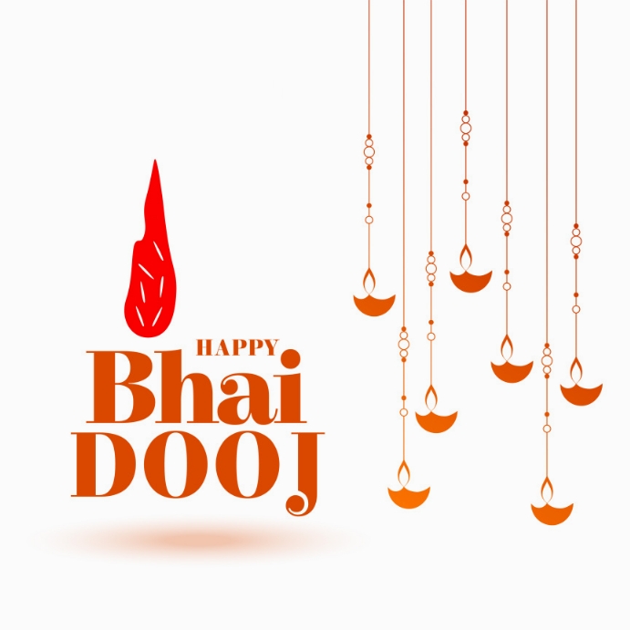 Bhai Dooj Instagram Post template