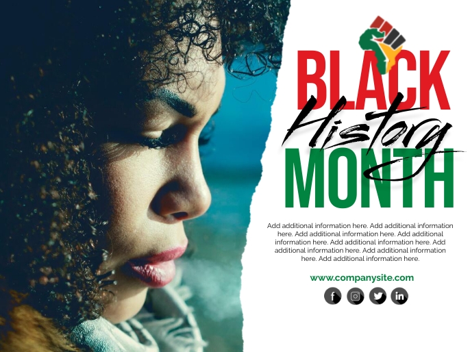 bhm 42 Template | PosterMyWall