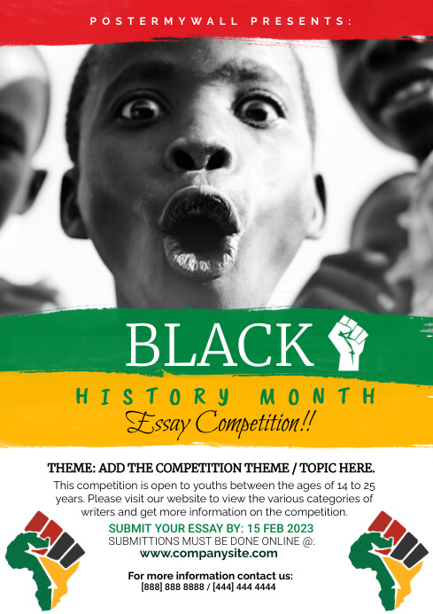 bhm 57 Template | PosterMyWall