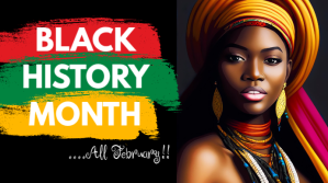 Preto Black History Month Præsentation Template