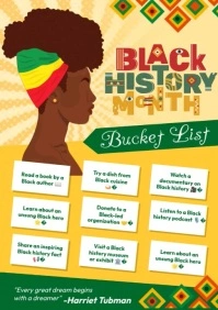BHM Bucket List A4 template