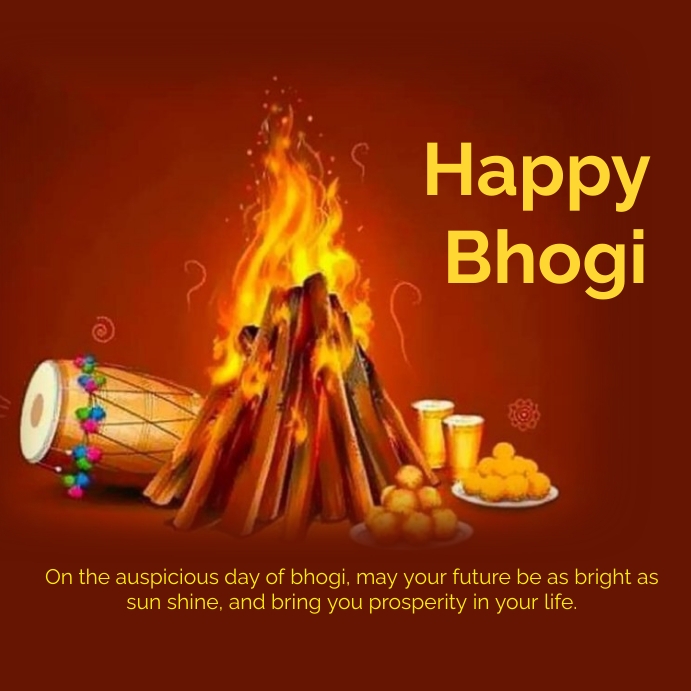 bhogi Instagram Post template