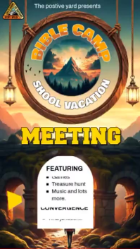 Negro Hiking Adventure Instagram Story Template