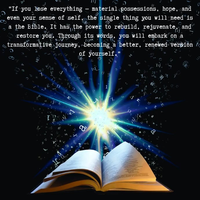 Bible Ispirational Quote Instagram Post Template | PosterMyWall