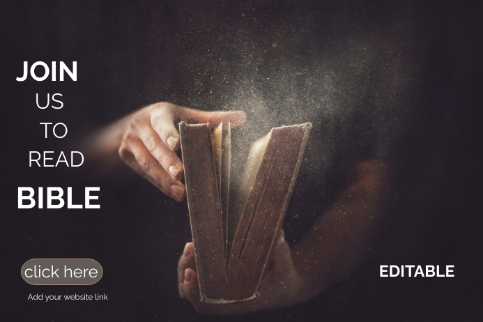 BIBLE POSTER Template | PosterMyWall