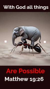 Bible quote Digital Display (9:16) template