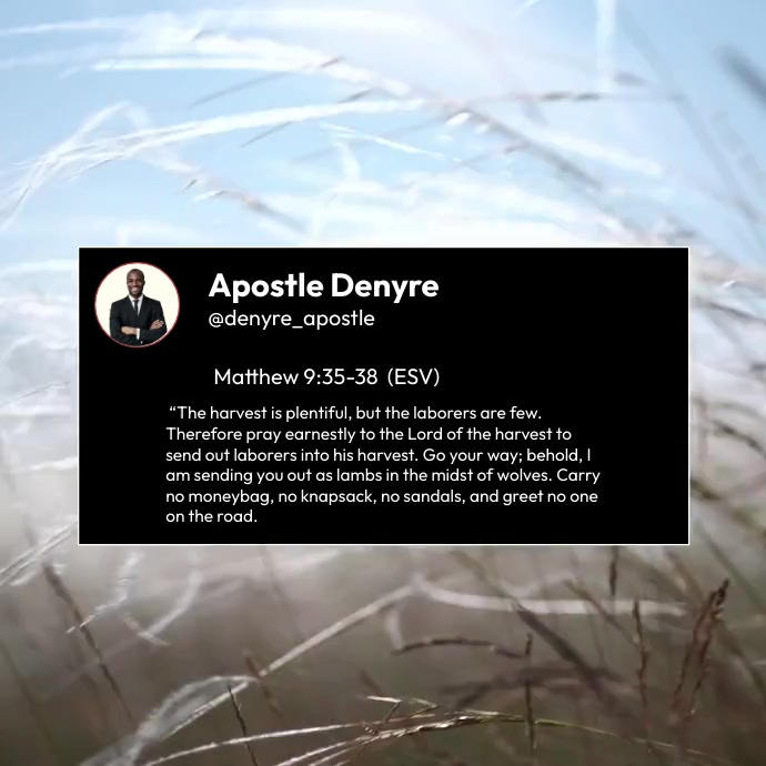 Bible Scripture Poster Template PosterMyWall