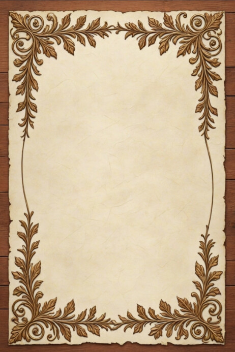 Bible scroll template design Poster