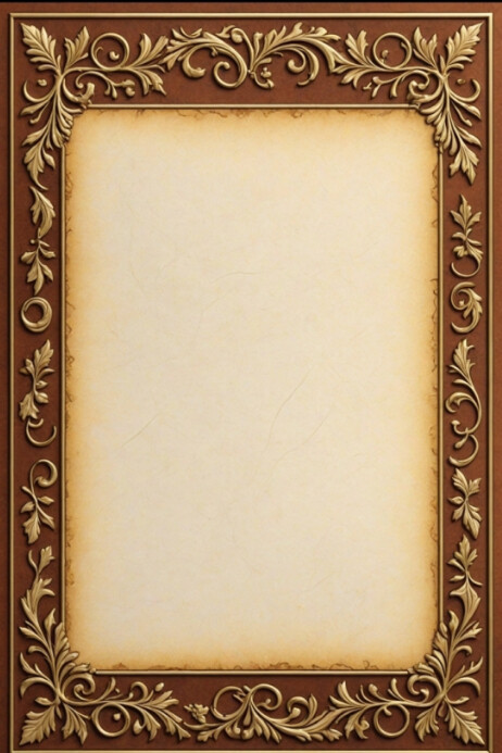 Bible scroll template design Poster