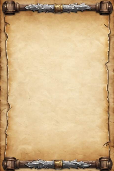 Bible scroll template Poster